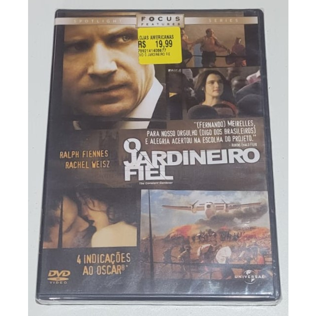 Dvd O Jardineiro Fiel Lacrado Shopee Brasil 