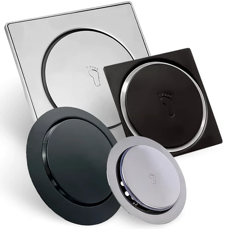 Ralo inox redondo 9,5cm