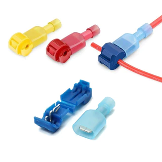 Kit Conector De Derivação Conexão Rápida De Fios Cabos 50pçs