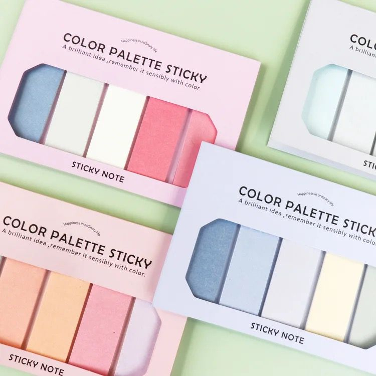 Sticky note tons pasteis - Kit | Shopee Brasil