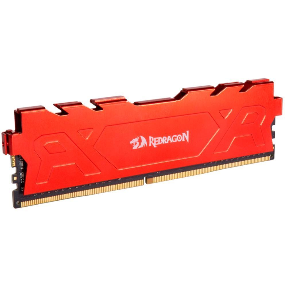 Memoria Redragon Rage 8GB 3200MHz DDR4 CL16 Red GM-701