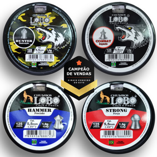 Kit 4 cx Chumbinhos 5.5 mm - 500 unidades