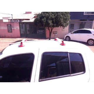 Rack De Teto Ventosa Universal P/ Carros Superforte XT