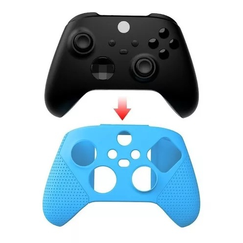 Capa De Silicone Controle Xbox Series X/s Acompanha Grips