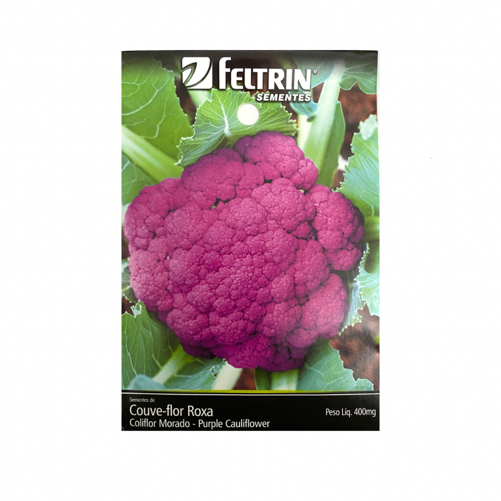 Couve Flor Filipinas/ Couve Flor Roxa - 400mg de Sementes / Sementes de ...