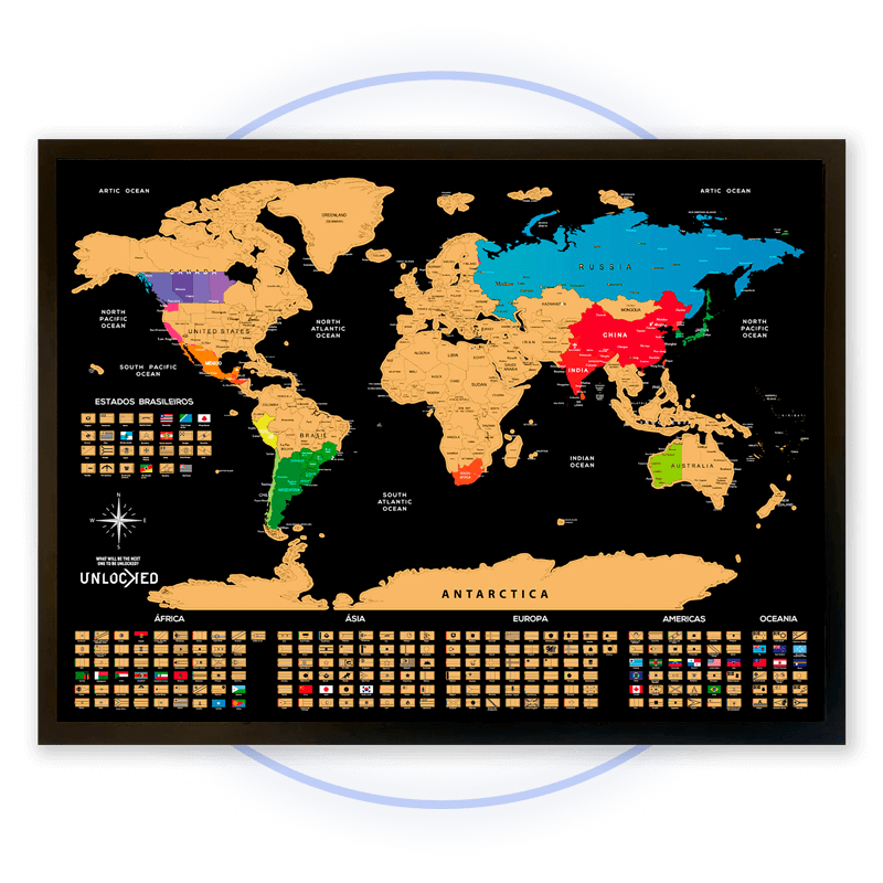 Mapa mural europa fisico/politico -140 x 100 cm