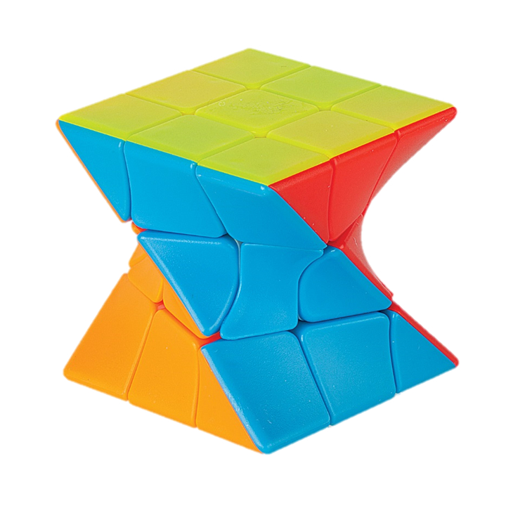 Cubo Mágico Colorido Torcido Twist Cubo Tec | Shopee Brasil