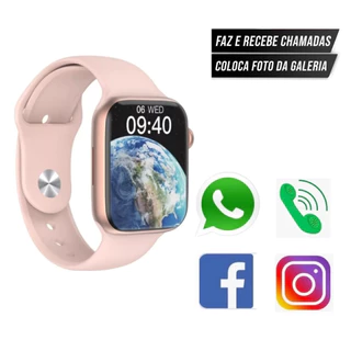 Relogio Digital Smartwatch X9 Max 2.0 Bluetooth com Chamada, Músic Player, Atividade Física, Troca Pulseira, Notificação com Vibra