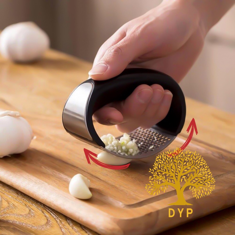 Espremedor Amassador Triturador De Alho Inox Manual Cozinha Garlic Press-Envio Imediato