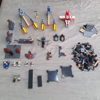 Lego star wars 75001 e 7231 skywalker anos 90