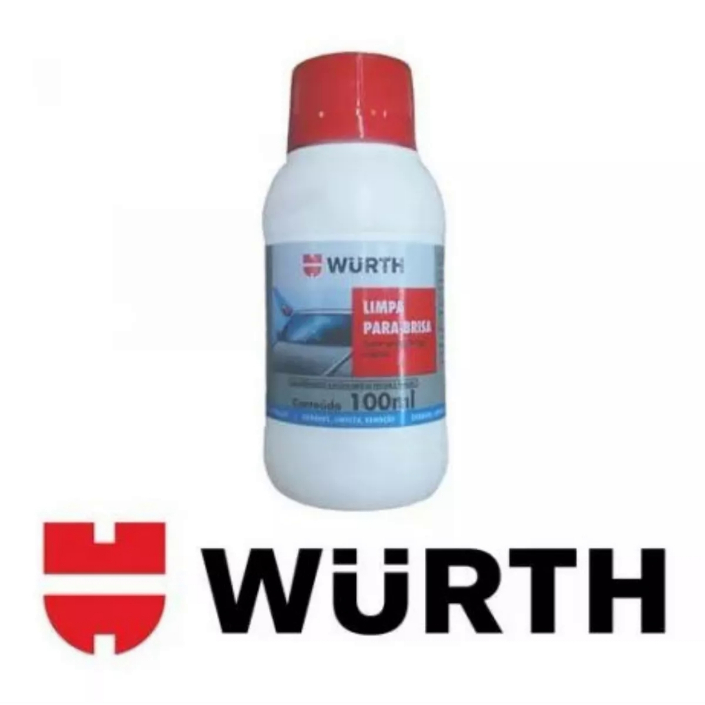 Limpa parabrisa wurth liquido produto p/ limpar para brisa de carro Maxima Visibilidade e limpeza