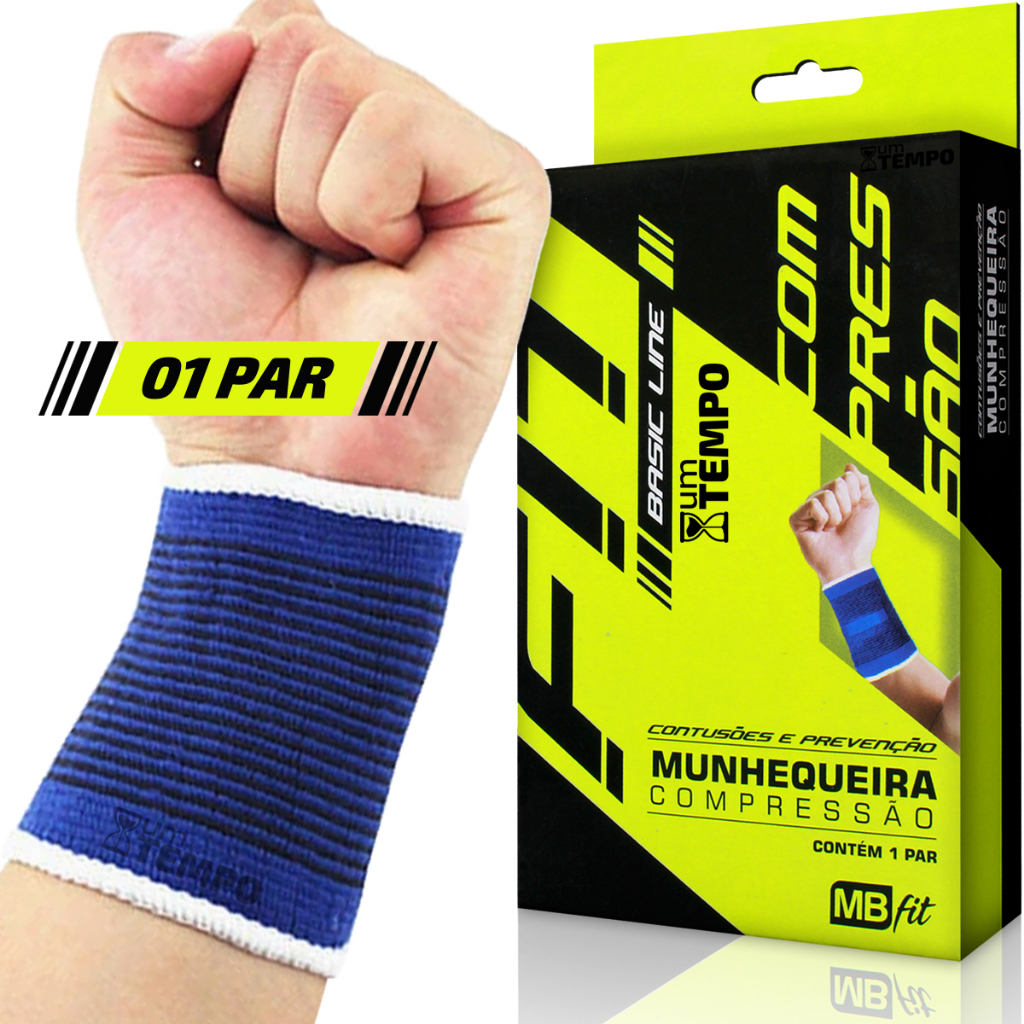 2 Munhequeira De Compressão Ortopédica Proteção Punho Pulso | Shopee Brasil