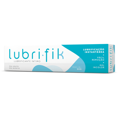 Lubrifik Gel Lubrificante Íntimo A Base D’água 50g Sex Shop