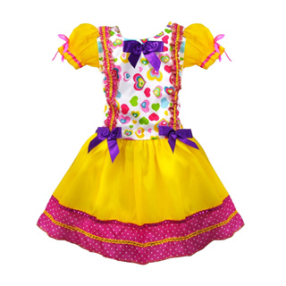 Vestido Caipira Menina Festa Junina - Desapegos de Roupas quase novas ou  nunca usadas para bebês, crianças e mamães. 1136707