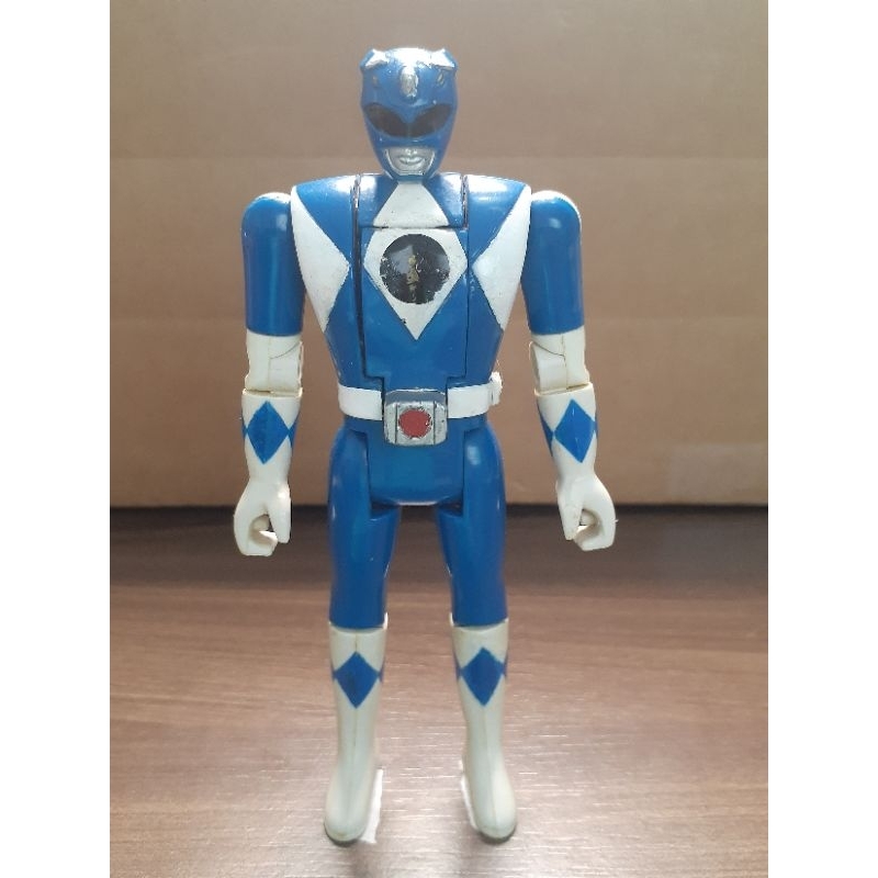 Boneco Bandai Power Ranger Vira a Cabeça Flip Head - Power Ranger Azul6