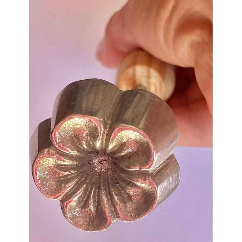 Manju Carimbo Manju Doce Oriental Japonês Forma Cerejeira