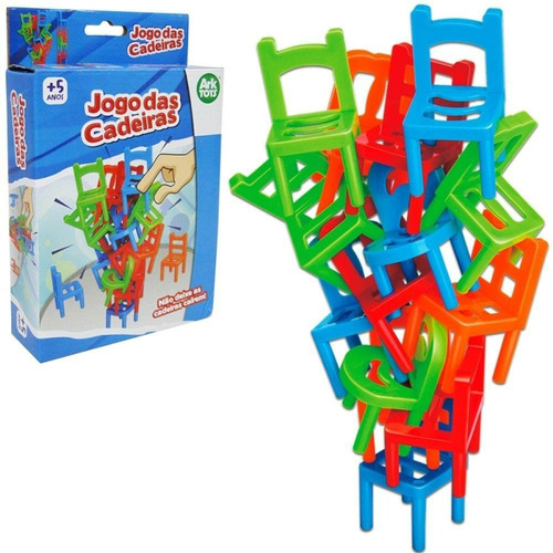 Jogo Equilibrar Cadeiras 24 Pecas
