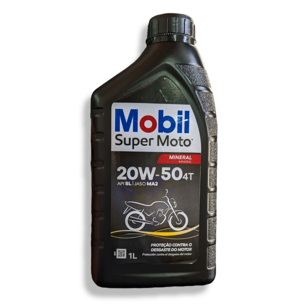 Oleo Mobil Moto 20w50 Mineral CG Fan Titan Bros 125 150 Carburada Ybr ...