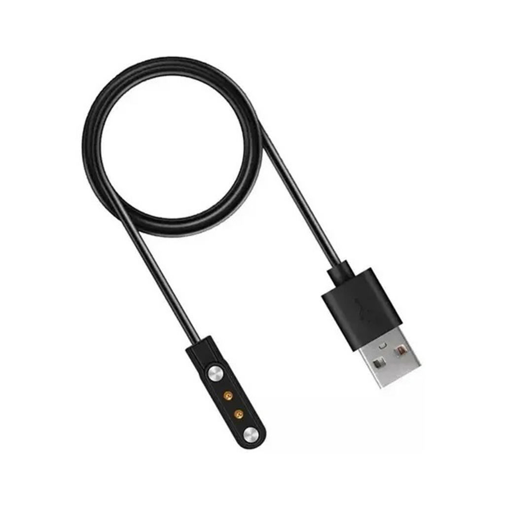 Cabo Magnético Carregador Usb 60cm para Smartwatch Haylou Ls05