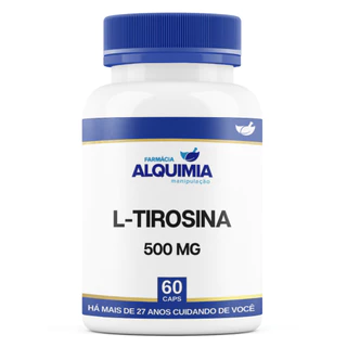L-Tirosina 500 Mg 60 Cápsulas - Original