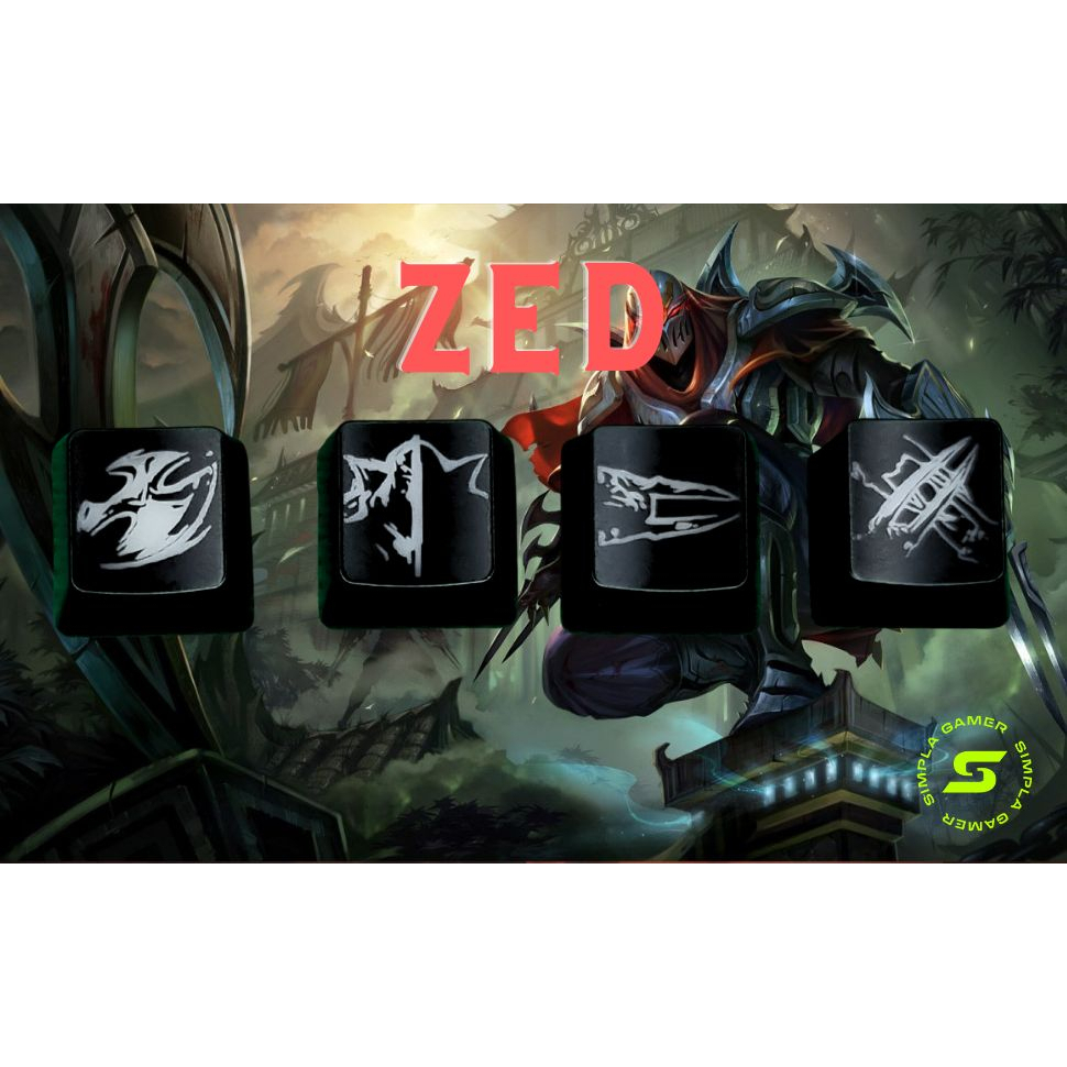 Keycaps LOL - Zed