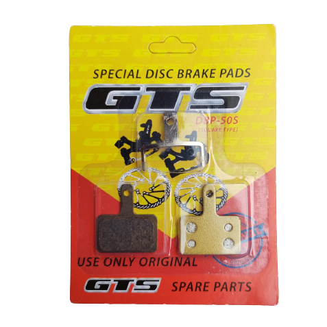 Par Pastilha De Freio Bike Freio a disco/hidráulico Gts Modelo Quadrado