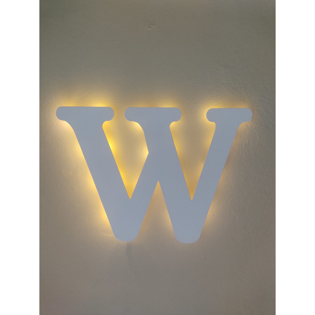 Letra Luminosa / Letra Com LED | Shopee Brasil