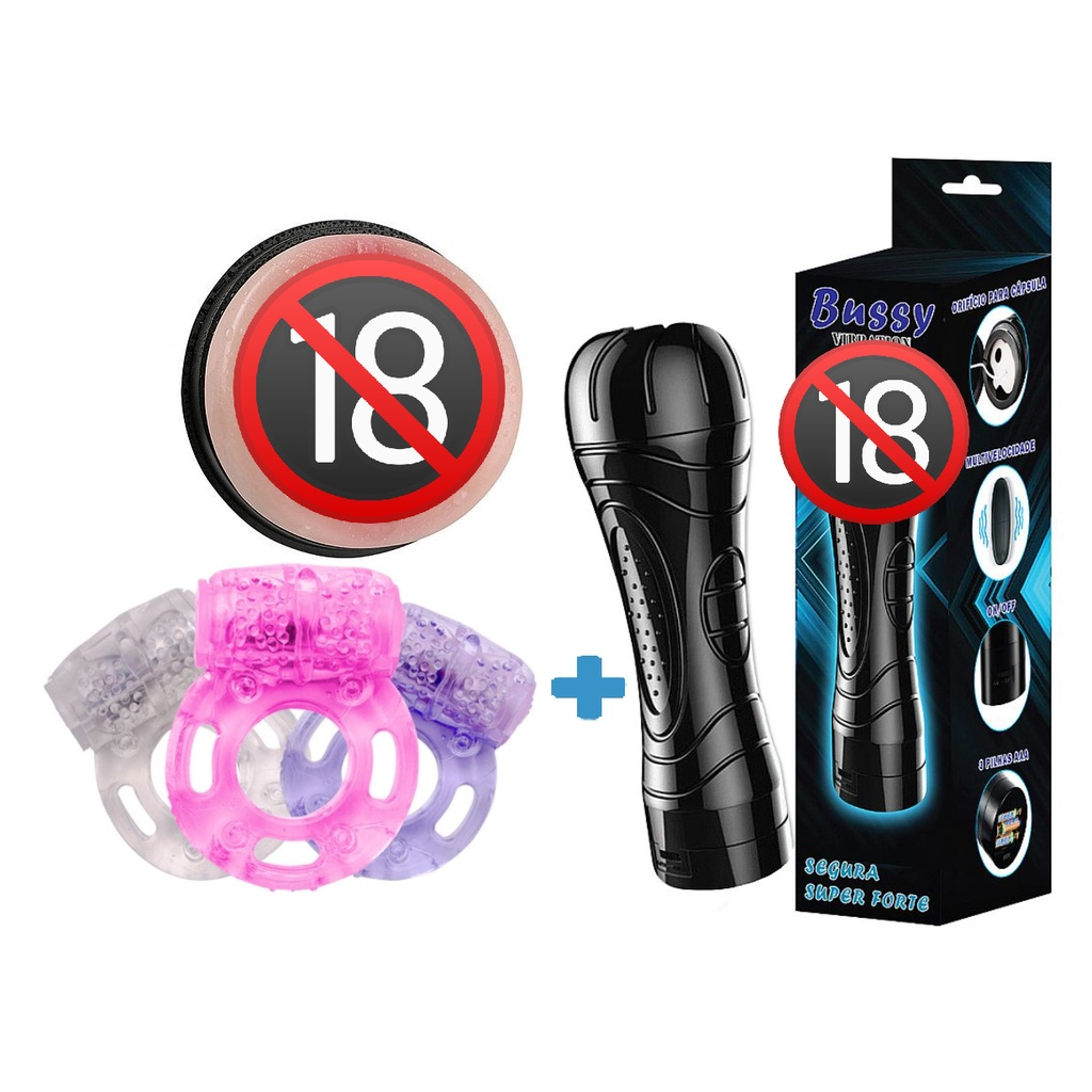 Masturbador Masculino Buceta Vibrador Boneca Sexual + Anel Peniano SEX SHOP  | Shopee Brasil