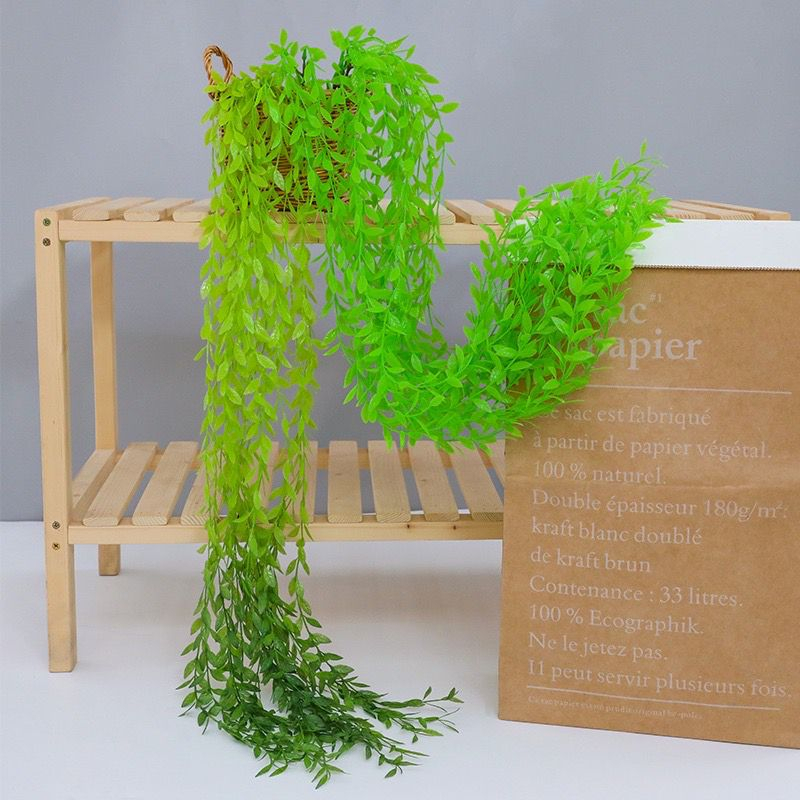 Ramagem de Folhas Artificial para Pendurar Decoração Plantas e Flores