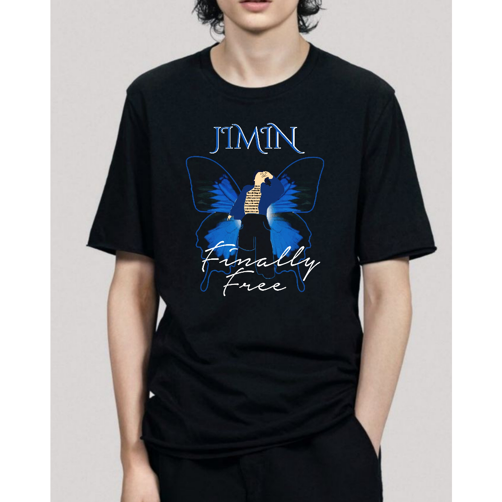 Camiseta Set me Free - Jimin BTS | Shopee Brasil