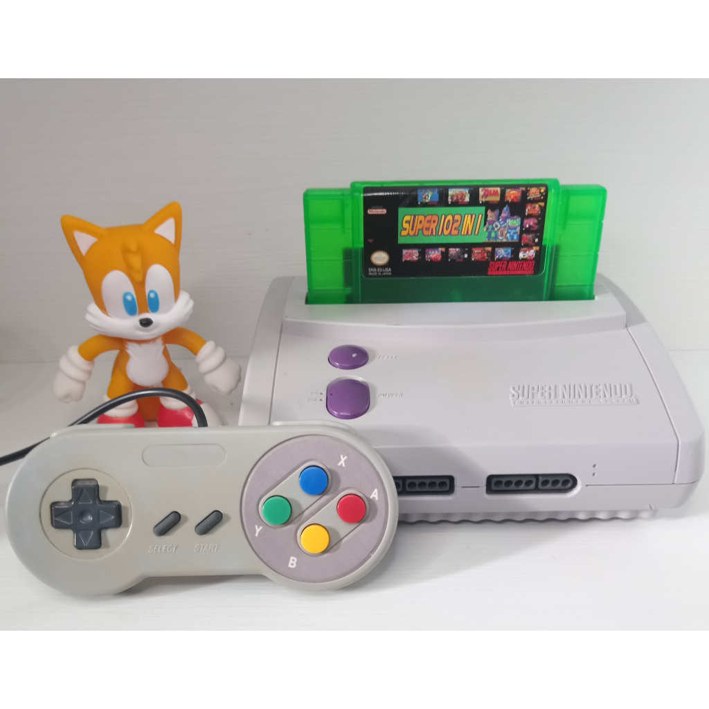Super Nintendo Baby Original (Completo) + Cartucho (com 102 Jogos ...