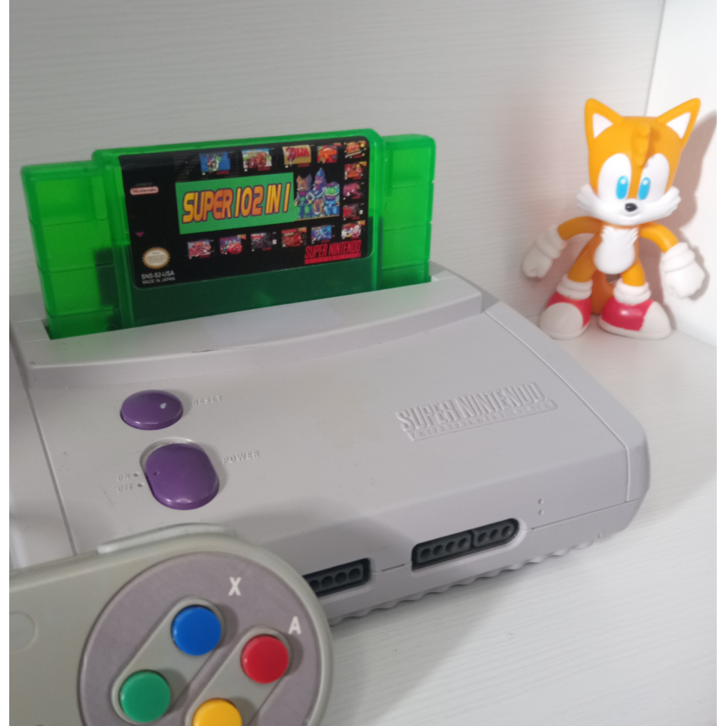 Super Nintendo Baby Original (Completo) + Cartucho (com 102 Jogos ...