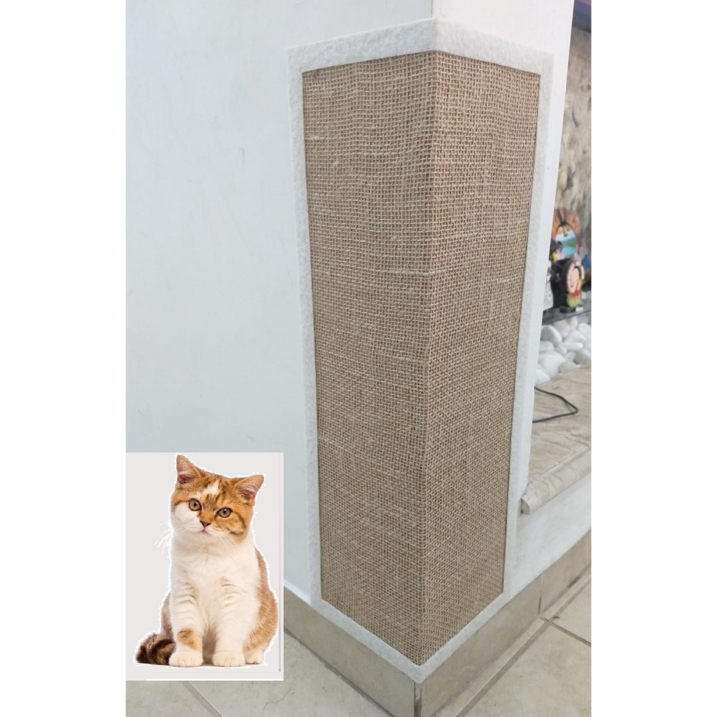 Arranhador De Gato Para Canto De Parede Protetor Brinquedo