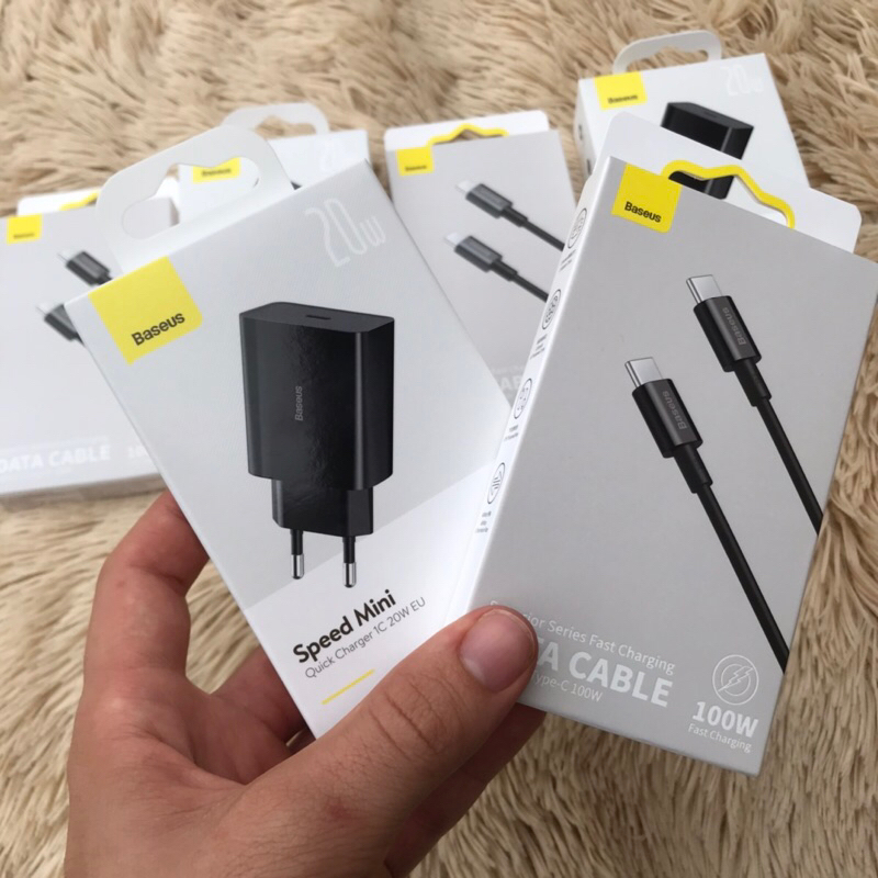 Carregador turbo Baseus 20w | Shopee Brasil