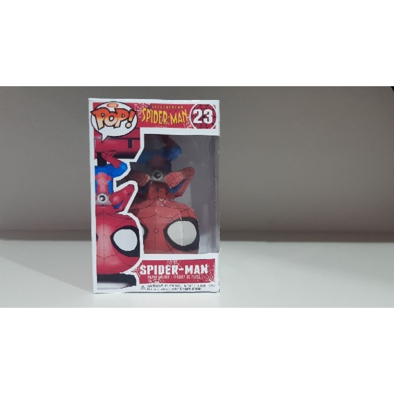 Boneco Funko homem aranha papercraft