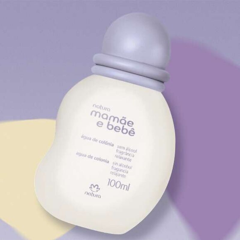 Colônia Mamãe e bebê da Natura 100ml Fragrância relaxante | Shopee Brasil