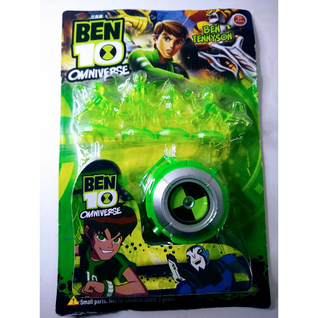 Relógio Ben 10 Com Luz E Som Omnitrix Infantil Aliens Envio Imediato |  Shopee Brasil