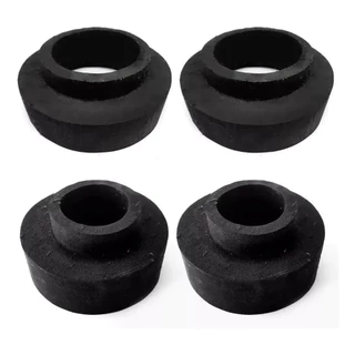 Kit Calços de Mola Dianteiro 5cm + Traseiro 5cm Chevrolet Celta G1 2000/2006