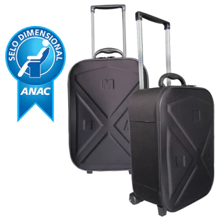 Mala Viagem De Bordo Cabine Avião Tamanho Liberado pela ANAC Capacidade Até 10kg ANAC Autorizada em Oferta na Shopee