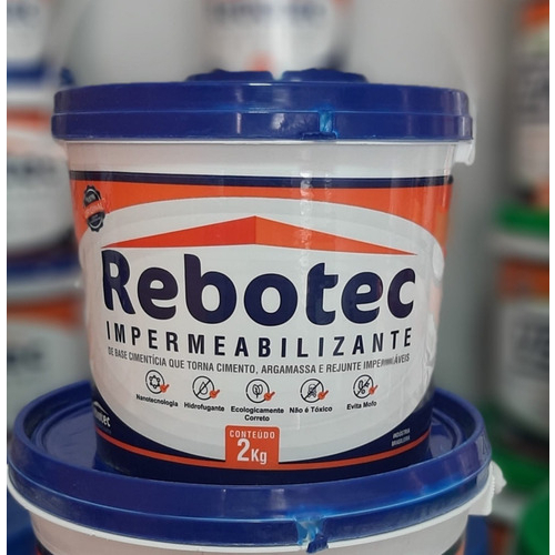 Impermeabilizante Rebotec para Impermeabilizar Laje, Piscina, Parede ...