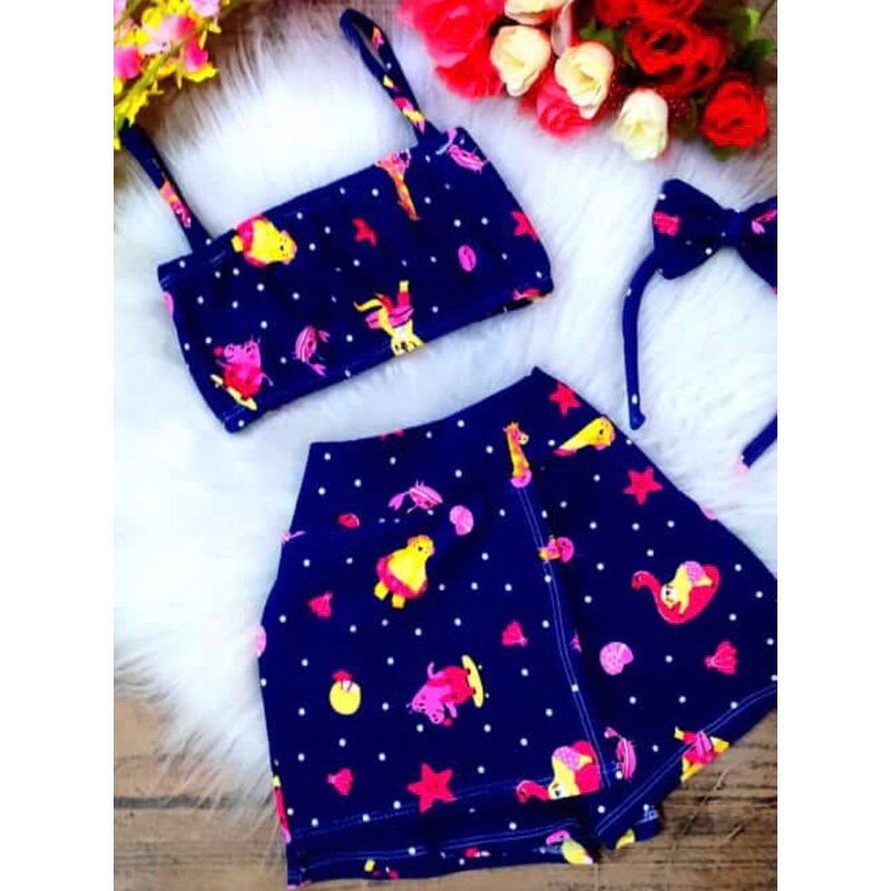 Conjunto infantil feminino sales atacado