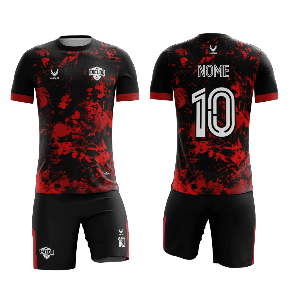 Uniforme Camiseta e Calção Jogador Goleiro Futebol Conjunto Kit Futsal