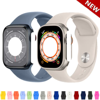Pulseira para SMARTWATCH compatível APPLE WATCH Sport Series 1 2 3 4 5 6 SE 38mm 40mm 42mm 44mm-SILICONE