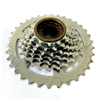 Catraca TRI-DIAMEND 7V 13-34D Roda Livre Index Mega Ranger Rosca Cromada