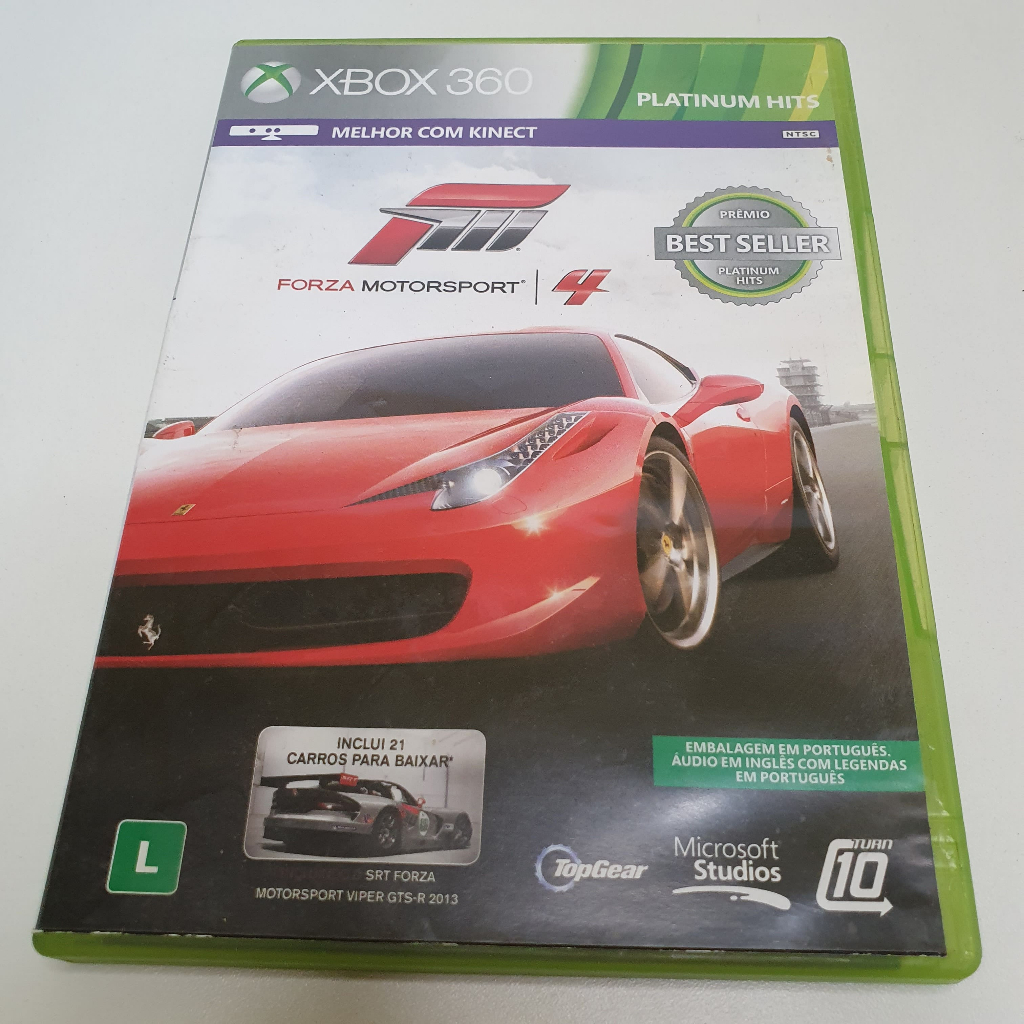 Jogo Forza Motorsport 4 Original Xbox 360 - Promoção!