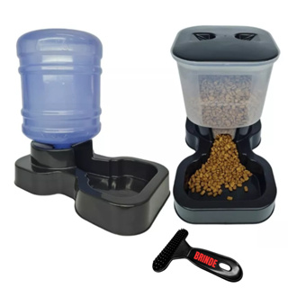 Kit Bebedouro E Tratador Para Cachorro Grande Porte Automatico