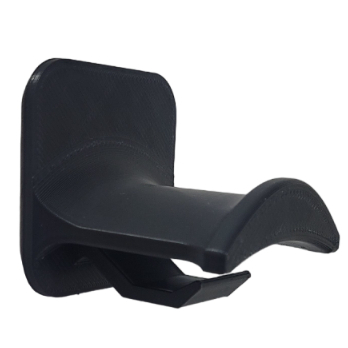 Suporte De Parede Fone Headset Headphone Com Gancho Para Cabo