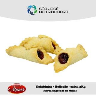 Bolacha Biscoito Goiabinha Beliscão Caixa 2Kg Petit Four