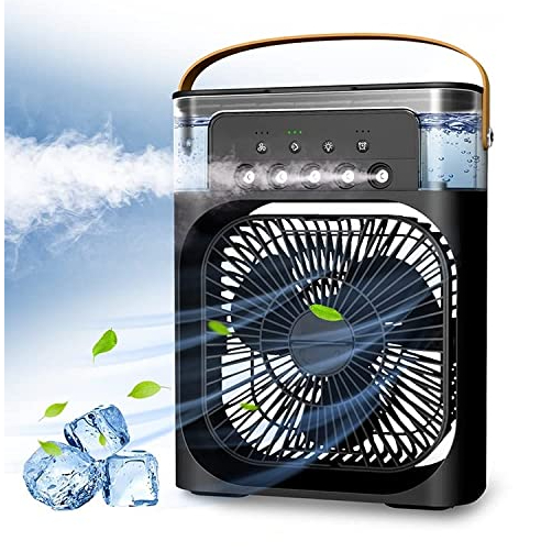 Mini Refrigerador De Ar Ventilador Umidificador Climatizador Shopee