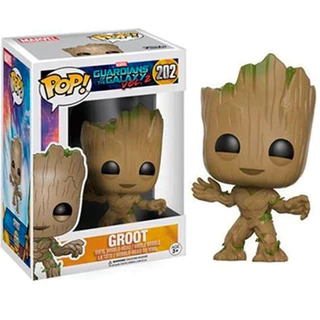 FUNKO POP MARVEL GUARDIANS OF THE GALAXY 2 - GROOT 202 NOVO ORIGINAL em Oferta na Shopee